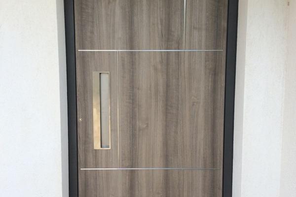 Porte d'entrée Schuco ADS60 CH - Remplissage décoratif gamme Rodenberg - Sanary 2018